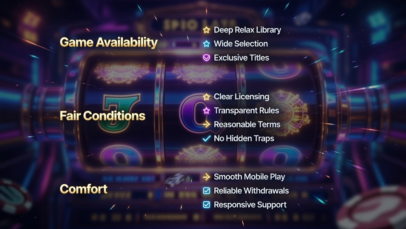 How to choose a top Relax Gaming casino