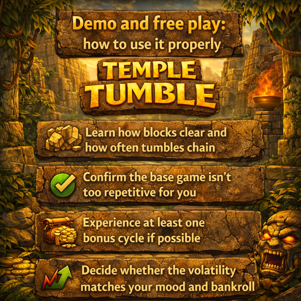 Demo and free play: how to use it properly