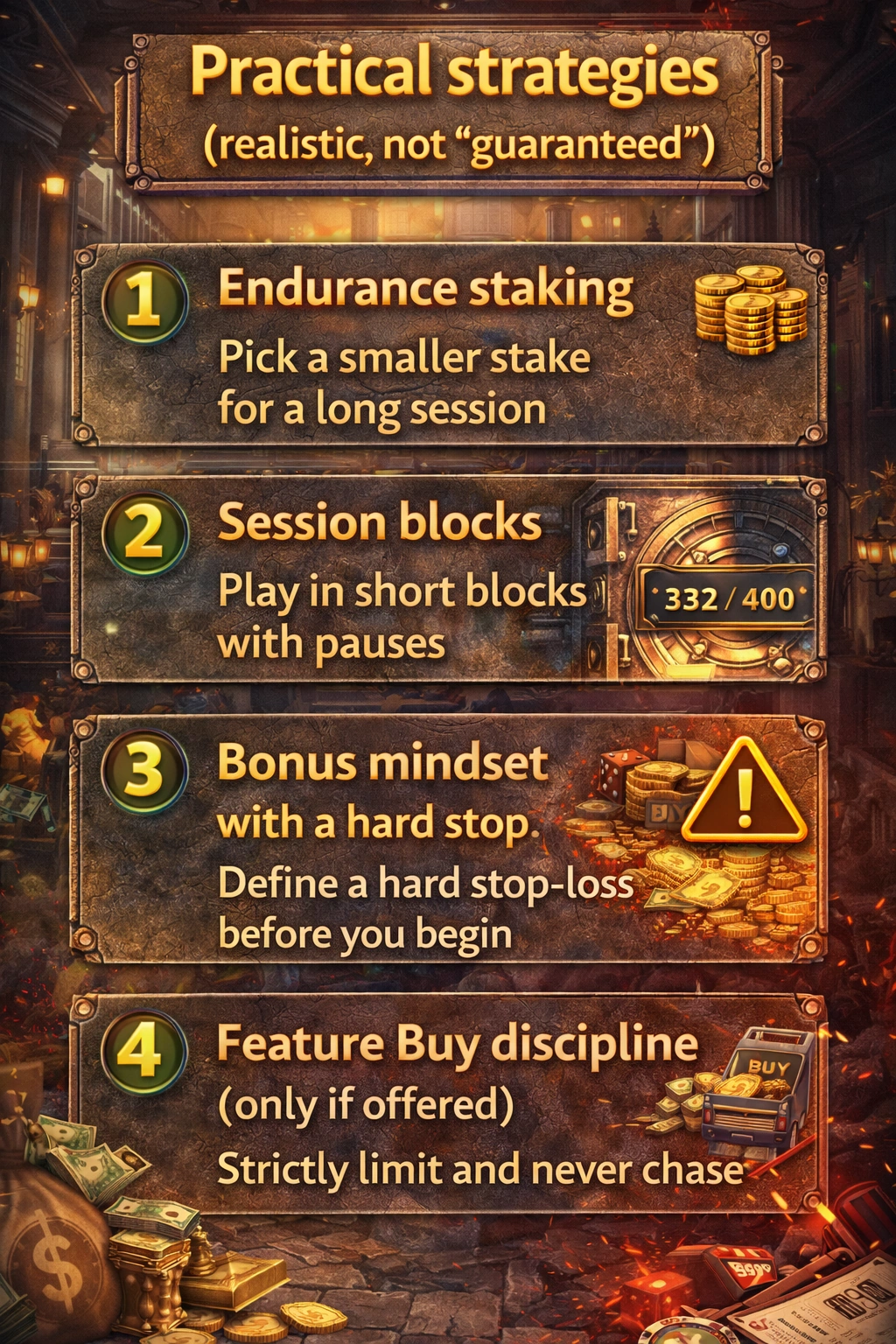 Practical strategies (realistic, not “guaranteed”)